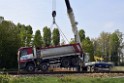 Schwerer VU LKW Zug Bergheim Kenten Koelnerstr P523